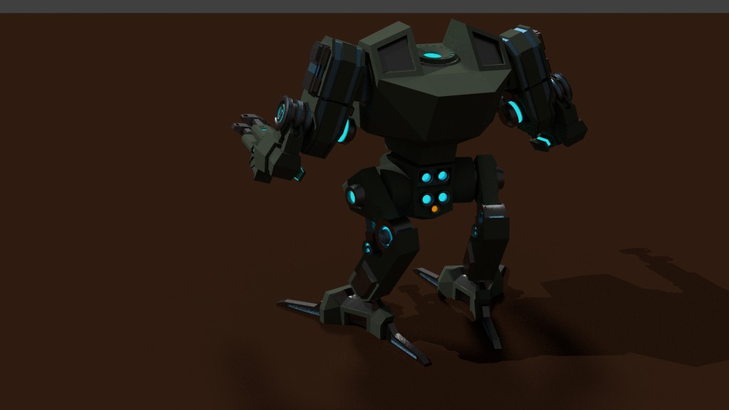 My first Mecha preview image 2
